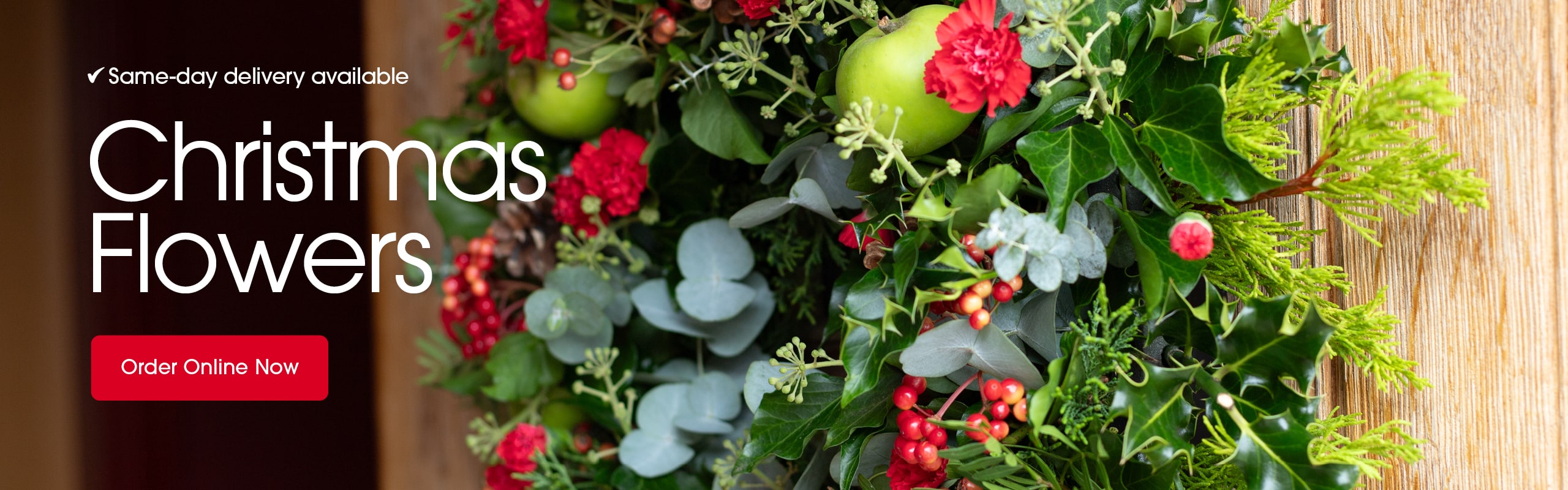 Seasonal bouquets from P & M Read in Weymouth offering same-day delivery